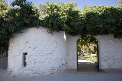 Entrada al jardín - Casa Palacio de los Condes de Antillón